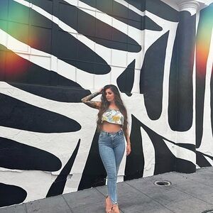 Abercrombie & Fitch Skinny Jeans - Light Blue size 6 Long Cross waist